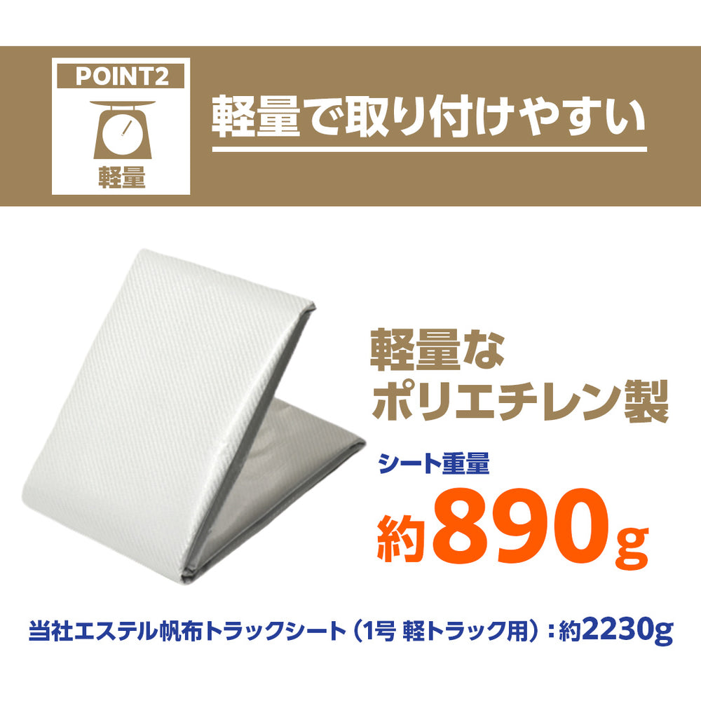 ターピー 遮熱 軽トラックシート スノーテックス – 萩原工業公式