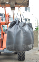 通水性バッグ 丸型１ｔ 全開排出口付 フレキシブル・コンテナバッグ