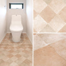 抗菌 消臭 防水 模様替えシート トイレマット 90cm×170cm | トイレリメイクシート