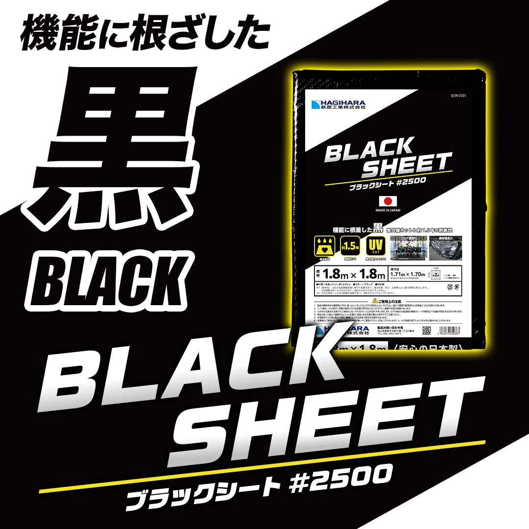 #2500 ブラックシート
