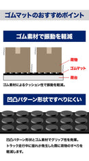 軽トラック用 荷台ゴムマット