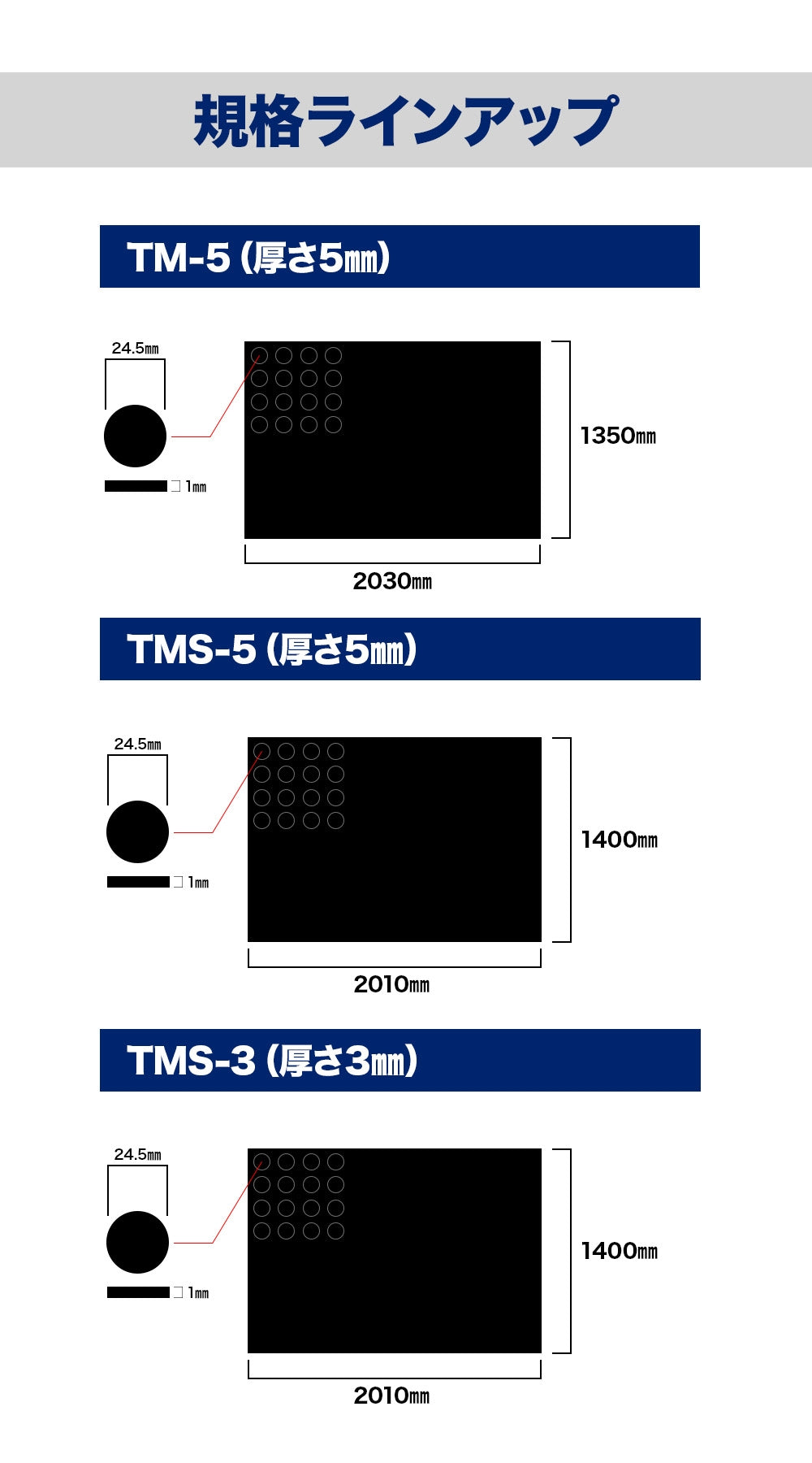 軽トラック用 荷台ゴムマット