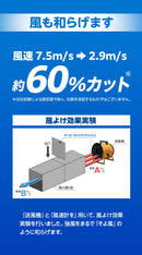 ターピー ライトクリアメッシュ [防炎メッシュシート]