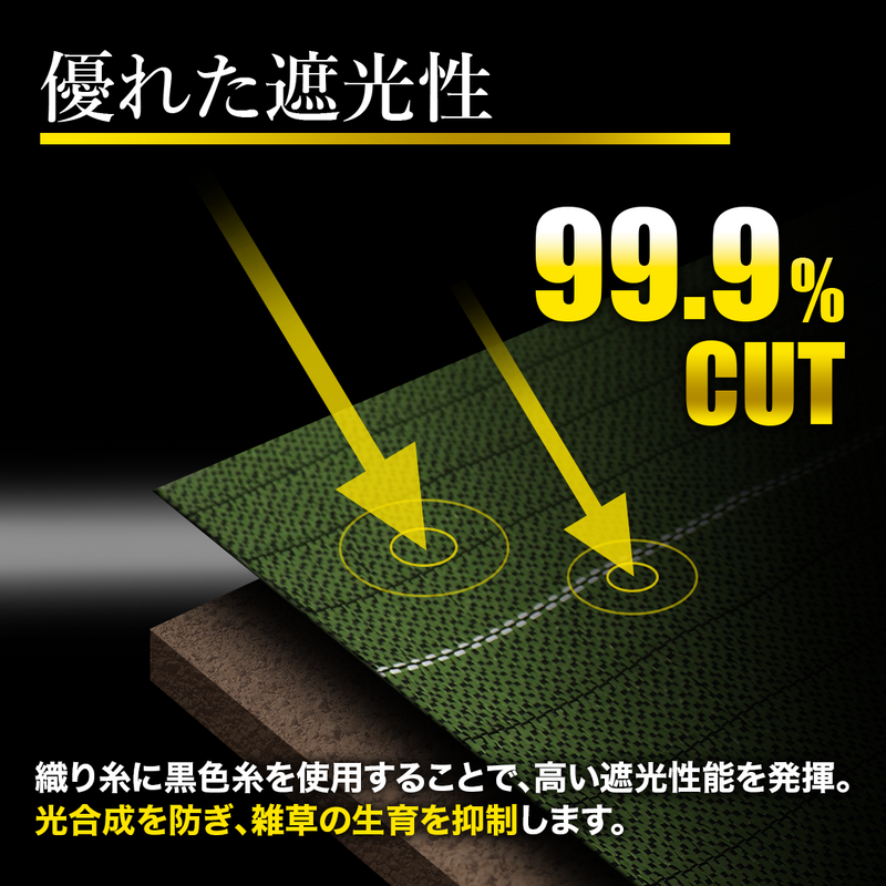 ターピー 防草シート 3年タイプ グランドバリアクロス-3 – 萩原工業 ターピー 防草シート 3年タイプ グランドバリアクロス-3 – 萩原工業