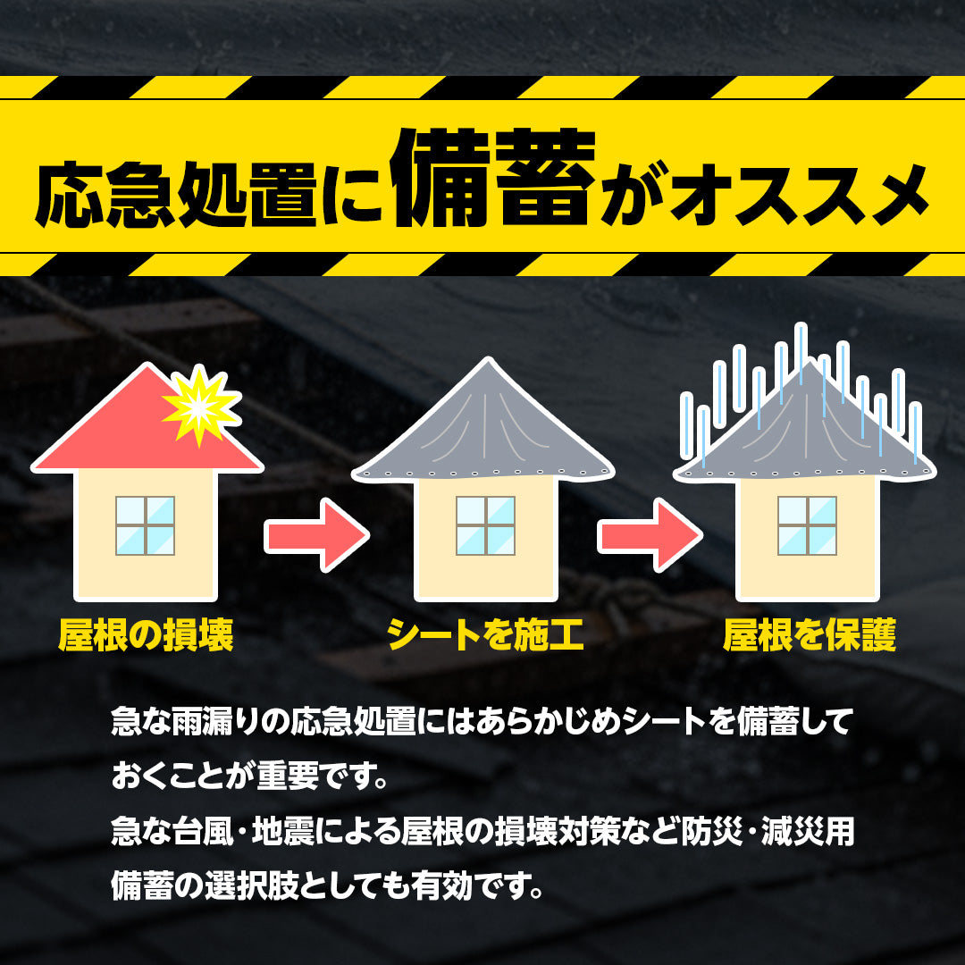 ターピー 屋根雨漏り防止シート #7000UV