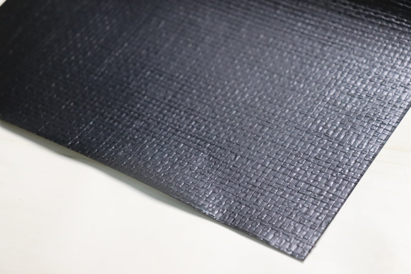 アルミブラックシート（ミシン縫製）（オーダーメイドBOXシート）【番手:-・厚み:0.28mm】
