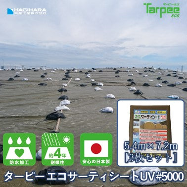 ターピー エコサーティシートUV#5000 ODグリーン