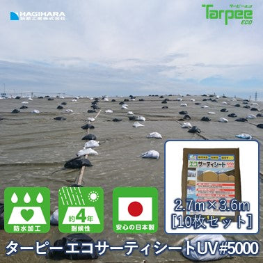 ターピー エコサーティシートUV#5000 ODグリーン