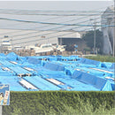 ブルーシート14×14ブルー3.6m×5.4m【1枚】