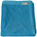 防炎メッシュターピーソフトメッシュ1.8mX3.4mブルー