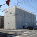 防炎メッシュターピーソフトメッシュ1.8mX3.4mグレー