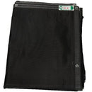 防炎メッシュターピーソフトメッシュ1.8mX3.6mブラック