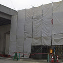 国産防炎シート1.8mx3.4m足場用10枚